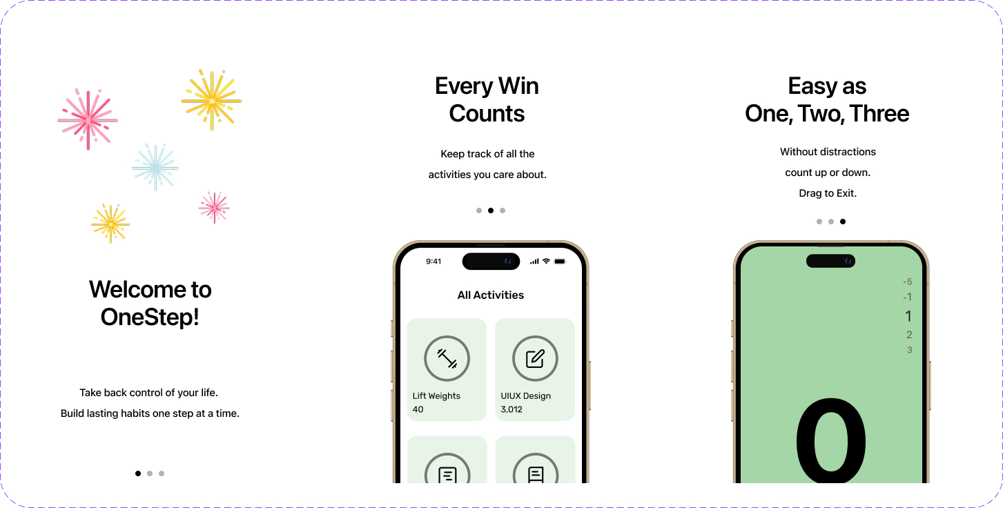 Counter App preview page 1